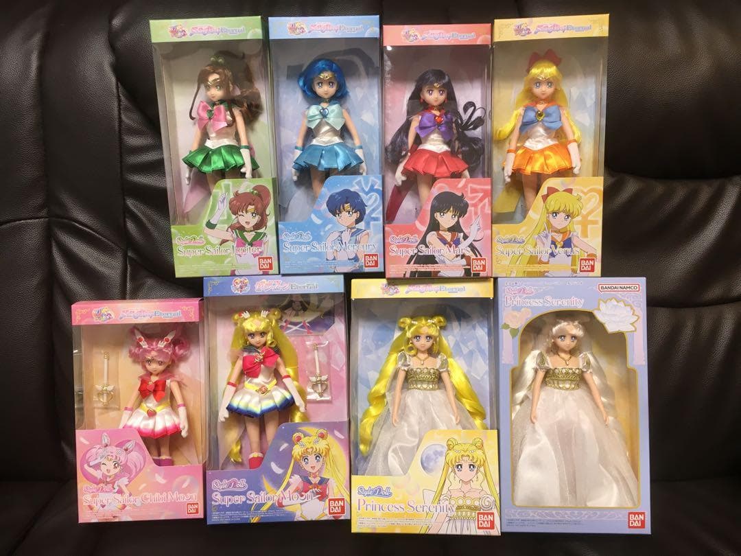 セーラームーン　セーラー戦士　スタイルドール　人形　Style doll　８個 2026年最新】スーパーセーラームーン スタイルドールの人気アイテム