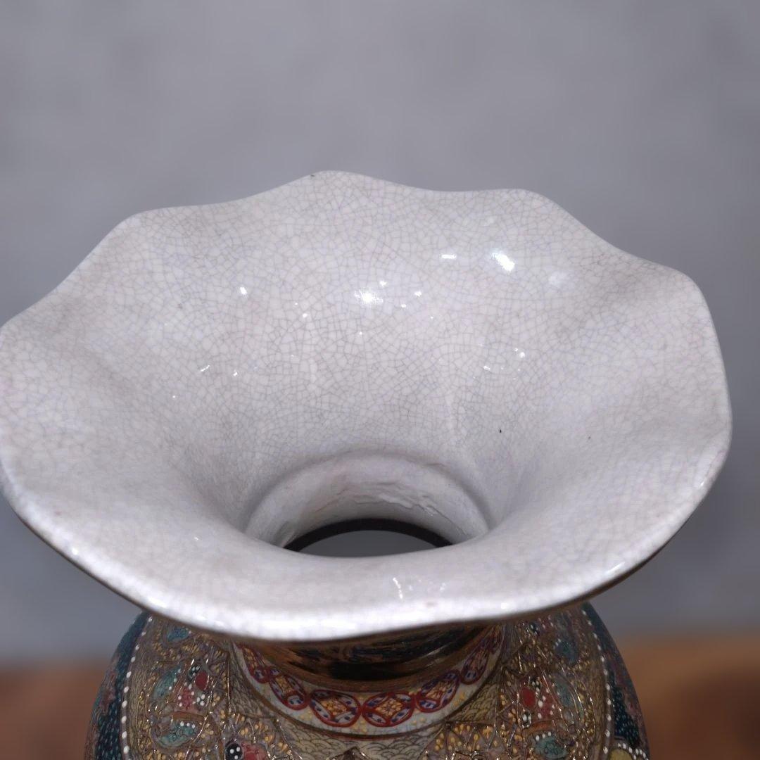 飾り壺 戦国武将 絵図 花瓶 大壺 アンティーク ヴィンテージ - メルカリ