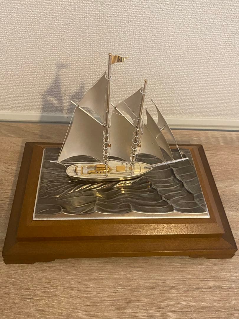 銀製ヨット シルバー985 武比古 美品！ - メルカリ