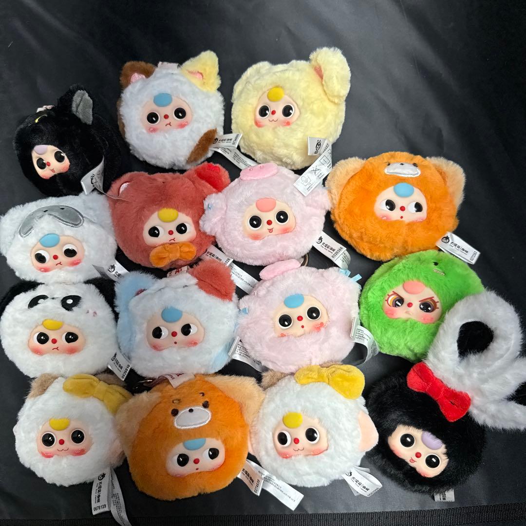 babythree 動物顔だけシリーズ シークレット キラ目 ベビースリー