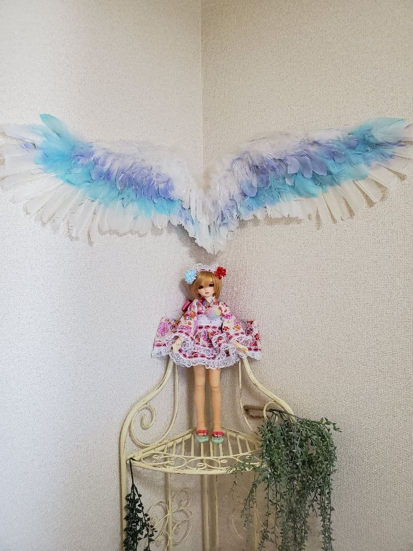 43センチ女の子　SDMサイズ　着物　ロリータ