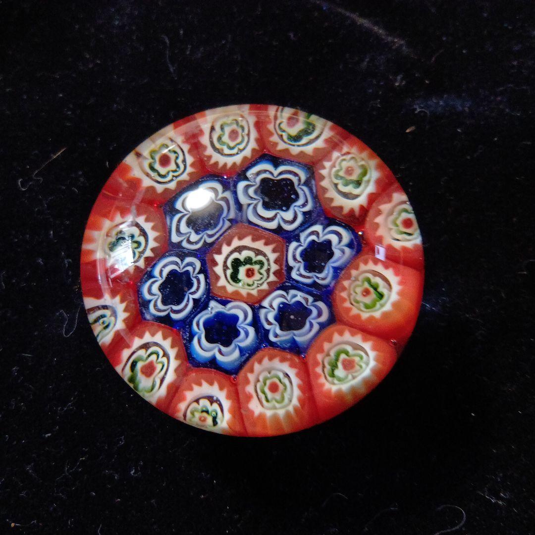 ムラーノ ミルフィオリ ベネチアンガラスペーパーウェイト - メルカリ