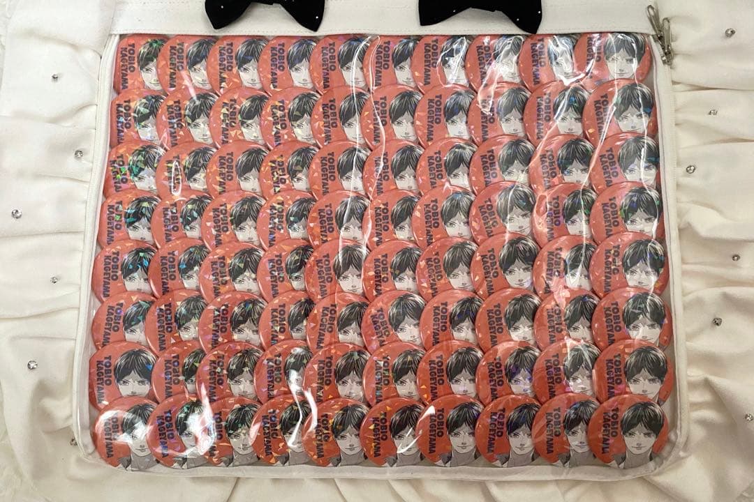 ハイキュー 影山飛雄 オールスター缶バッジ痛バ - メルカリ