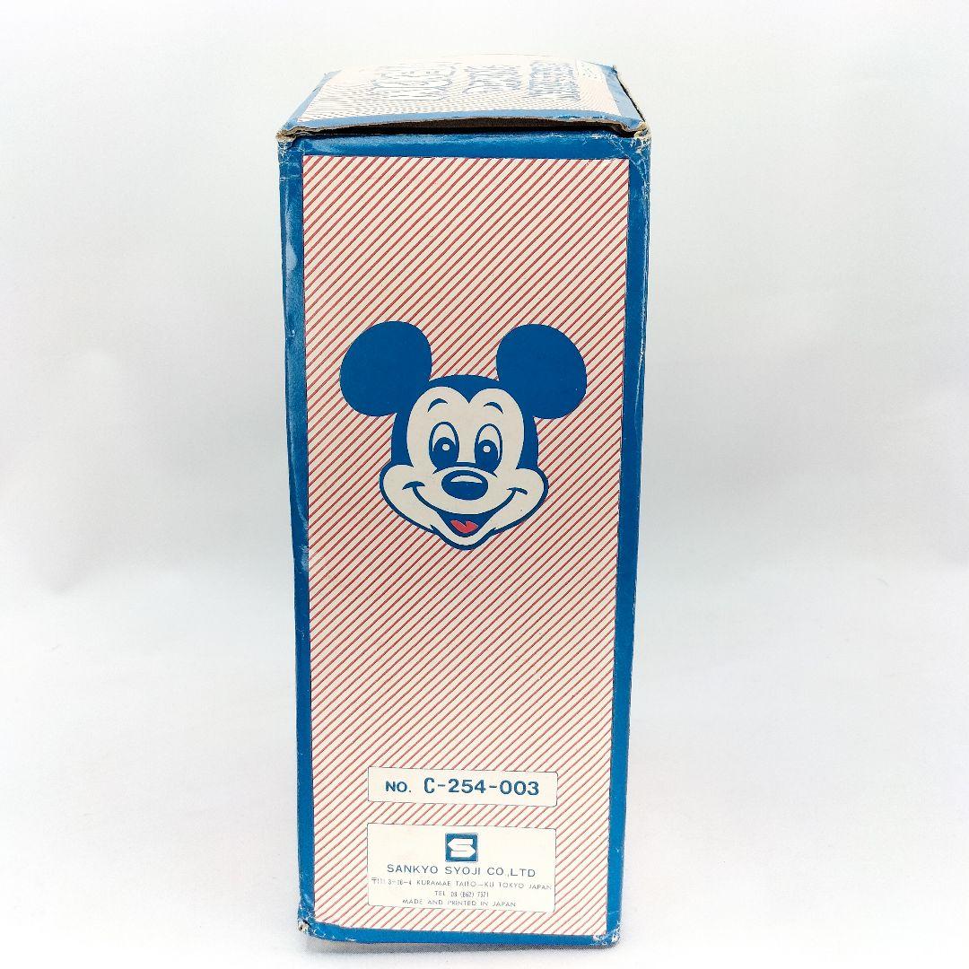 レトロ ミッキー ミニー 木製 オルゴール ダンシング ジュエルボックス