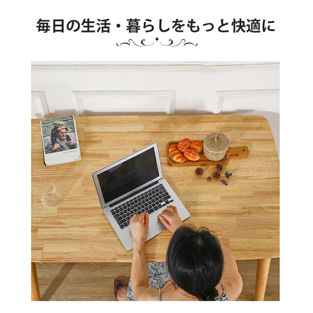 L19ダイニングテーブル オック無垢 木製 幅80cm 高さ75cm - メルカリ