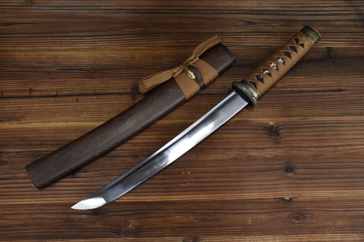 菊一文脇差短刀 日本刀 模造刀 模擬刀 武蔵 肋差 刀装具 - メルカリ