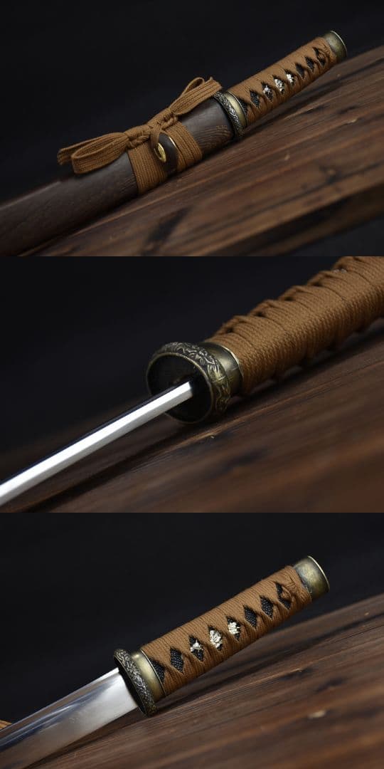 菊一文脇差短刀 日本刀 模造刀 模擬刀 武蔵 肋差 刀装具 - メルカリ