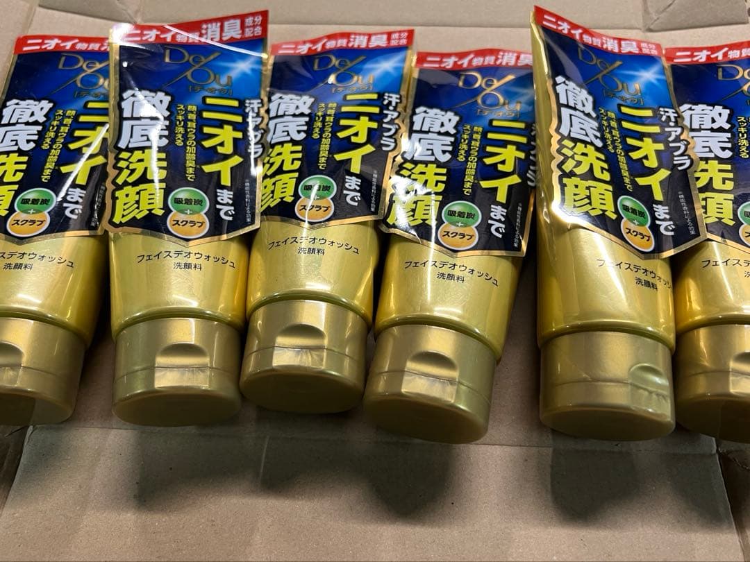 デ・オウ フェイスデオウォッシュ 加齢臭洗浄洗顔料 150g × 6本 デ・オウ フェイスデオウォッシュ 加齢臭洗浄洗顔料 150g×2本 : 3n