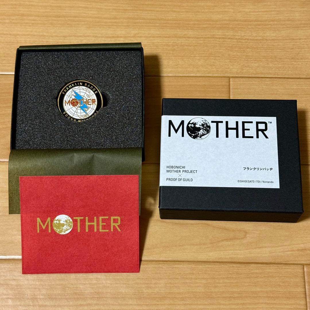 開封未使用品】MOTHERシリーズ フランクリンバッヂ mother2 ネス
