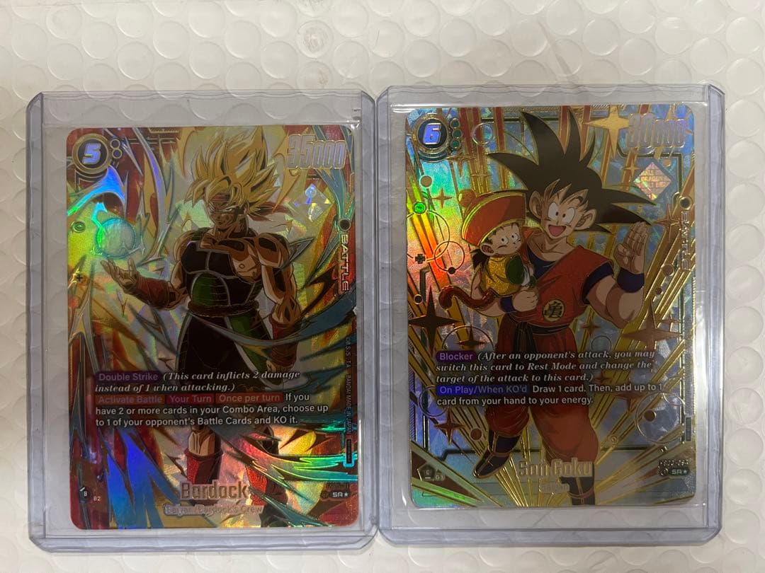 ドラゴンボール フュージョンワールド 海外プロモ バーダック/悟空 未開封 海外版ドラゴンボールフュージョンワールドSEC・パラレルカード価格