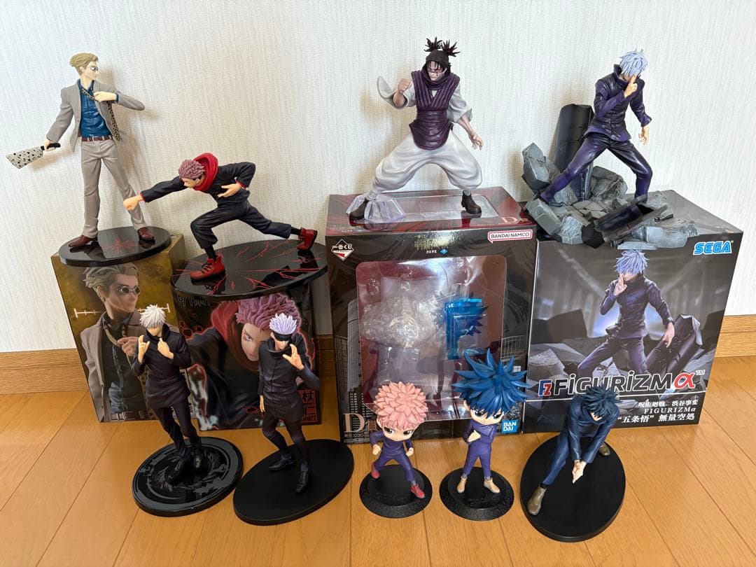 呪術廻戦 フィギュア まとめ 9点 - メルカリ