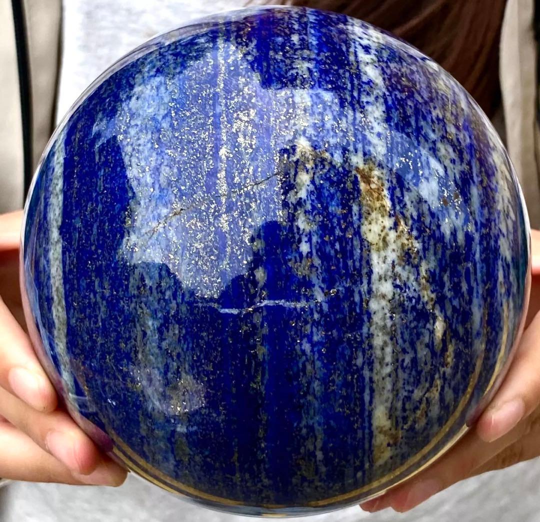 ラピスラズリ　丸玉　3.31kg