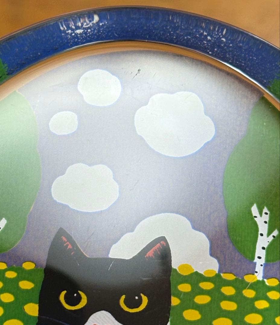  ネコのガラスカード \"Perhepotretti\"