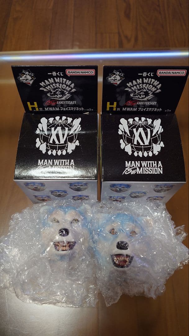 一番くじ マンウィズ H賞 MWAM フェイスマグネット 2点セット マンウィズ MWAM 一番くじ H賞 MWAM フェイスマグネット 全5種 - メルカリ