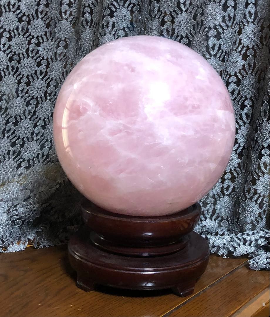 ローズクォーツ220mm セリサイトインローズクォーツ - 04 | SELSHA