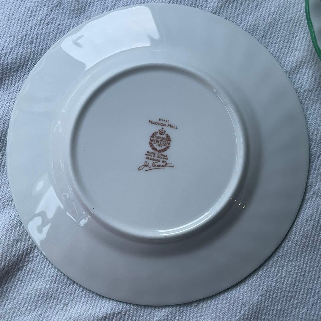 未使用箱付　ミントン　ハドンホール　ケーキ皿7枚セット　15.5cm