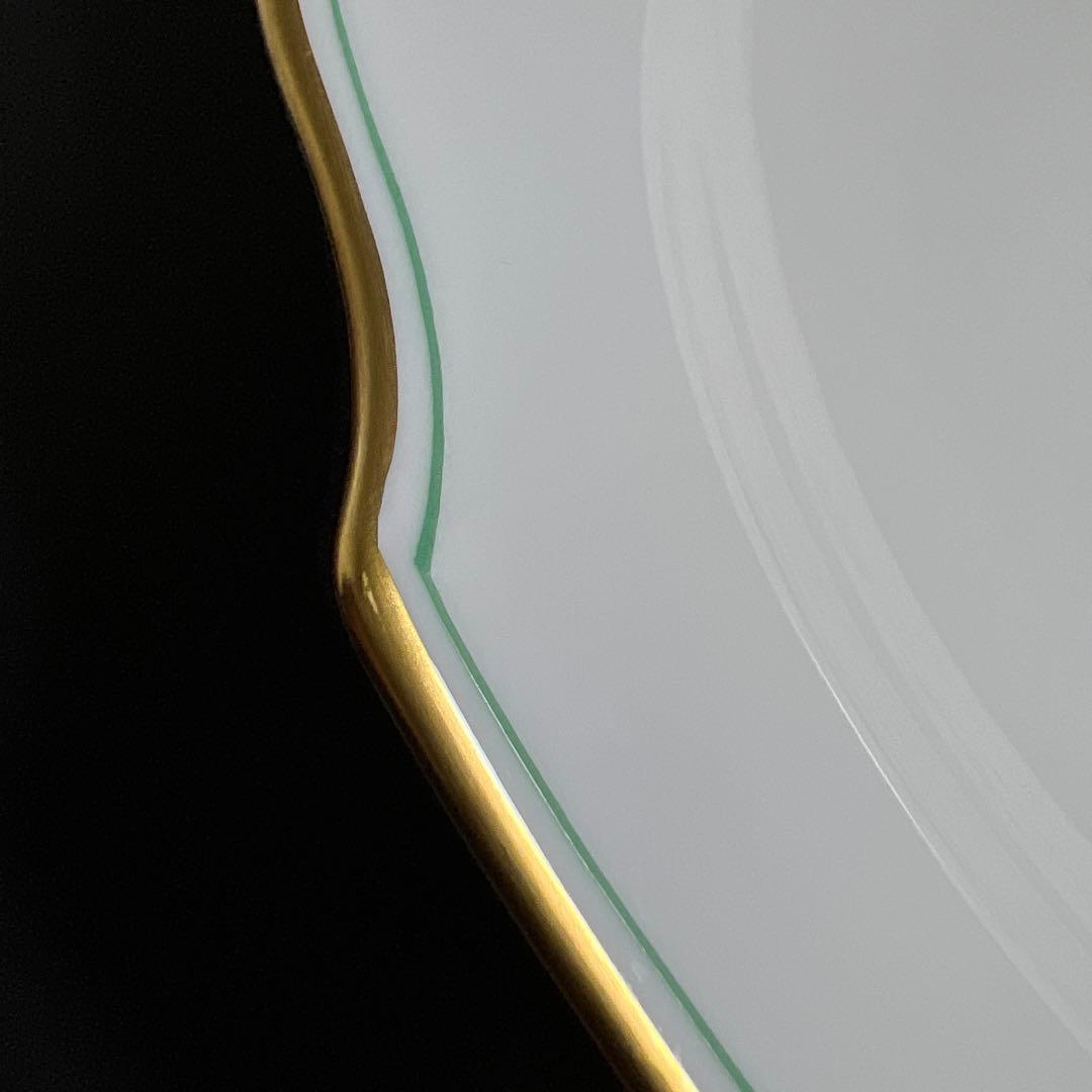 アウガルテン プリンスオイゲンプレートA 幅約24.5㎝ 東Y7-1113☆1F