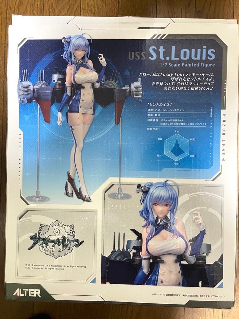 【ALTER】アズレン セントルイス 重装版 1/7（※スタンド初期不良品）