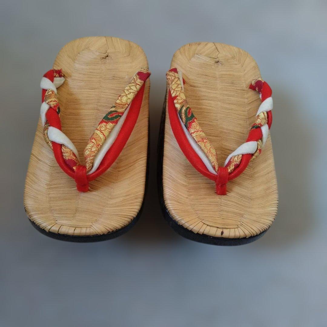 ぽっくり下駄 七五三 19cm 鈴付き 昭和レトロ - メルカリ