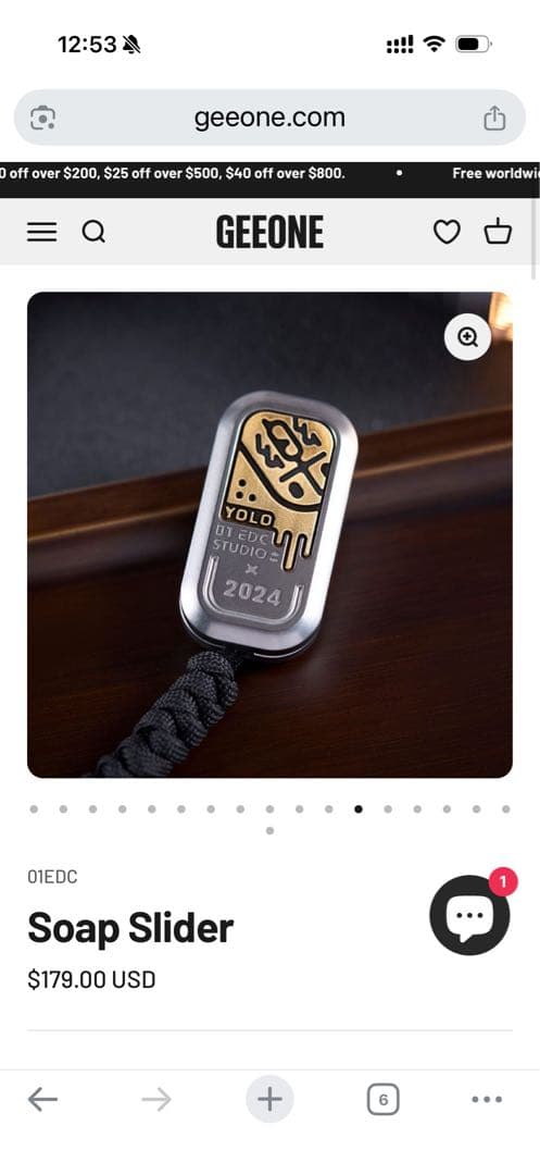 正規品」01EDC YOLO studioフィジェットトイ SS製 - メルカリ