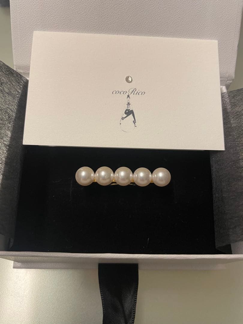 値下げ　cocoR ico パールリング　9号 値下げ cocoR ico パールリング 9号 値下げ cocoR ico パールリング 9