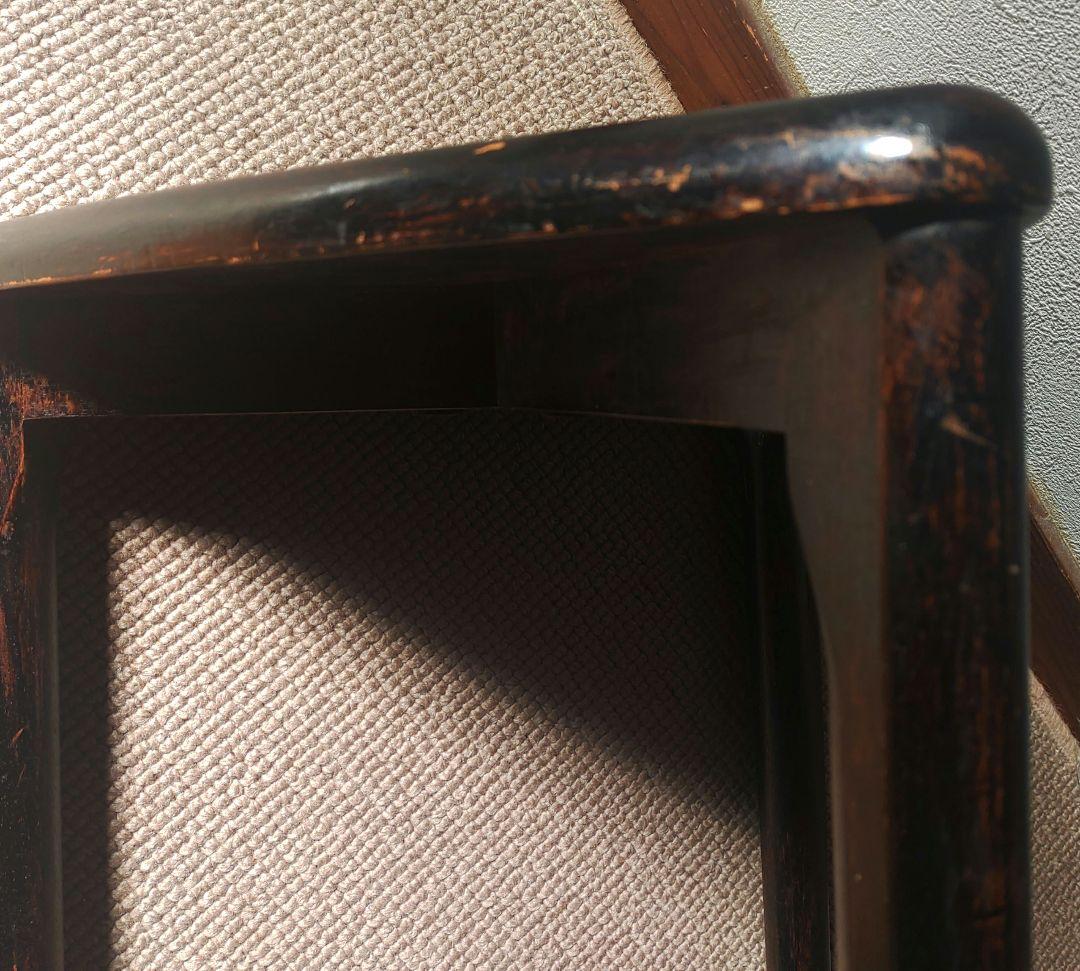 レトロ 三角椅子 木製スツール 2個セット コーナーラック 花台 - メルカリ