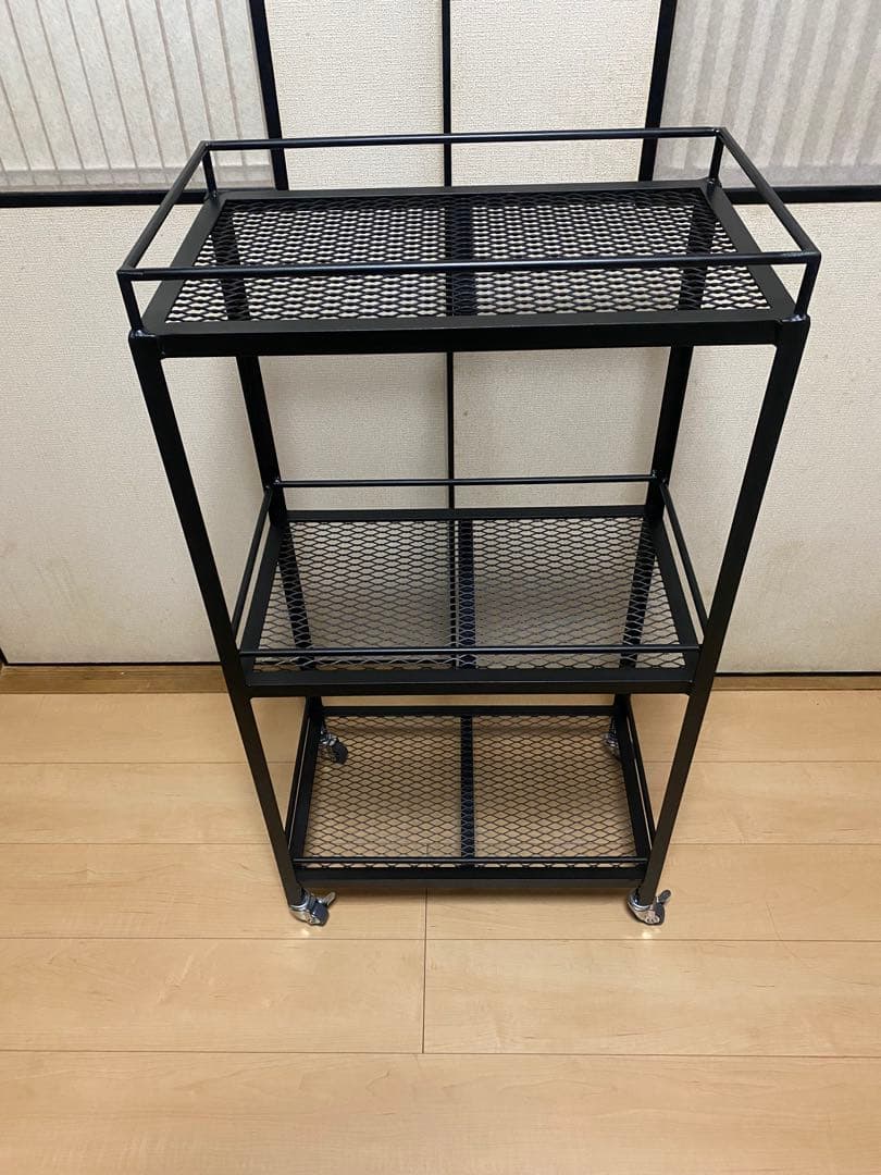 アイアンシェルフ　アイアンラック　スチールラック　インダストリアル アイアンラック［C］シェルフ［幅60㎝×高さ120㎝×奥行き30