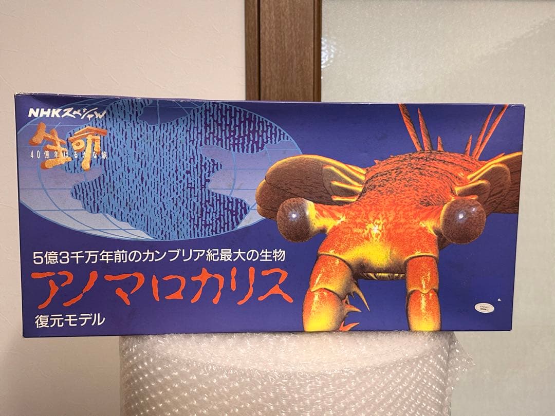 カンブリア紀 アノマロカリス フィギュア 化石 復元モデル NHK