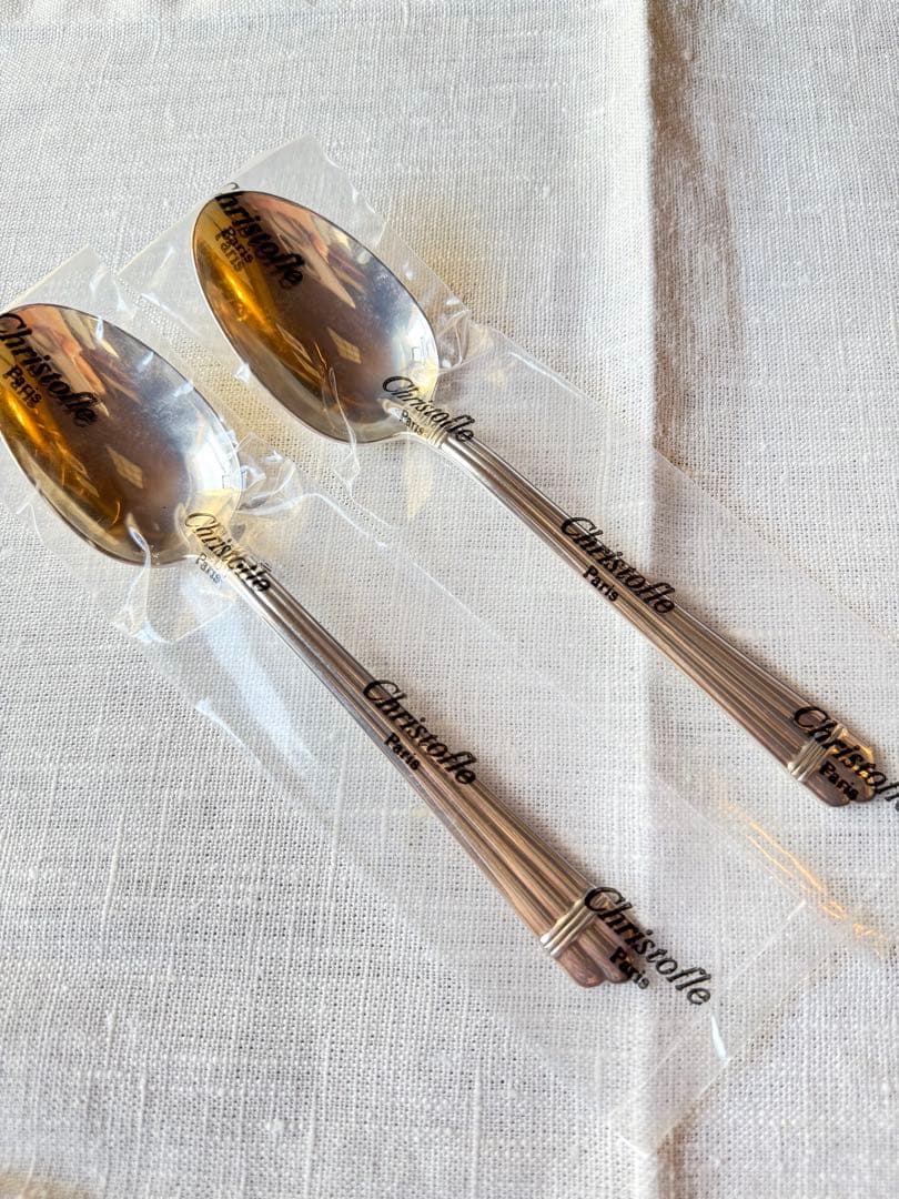 希少品 未開封クリストフルカトラリー アリアシリーズ6本セット