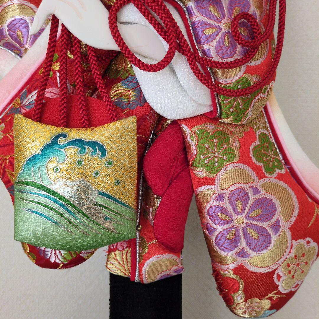伝統的羽子板 金襴 タイトル【汐汲】スタンド付 - メルカリ