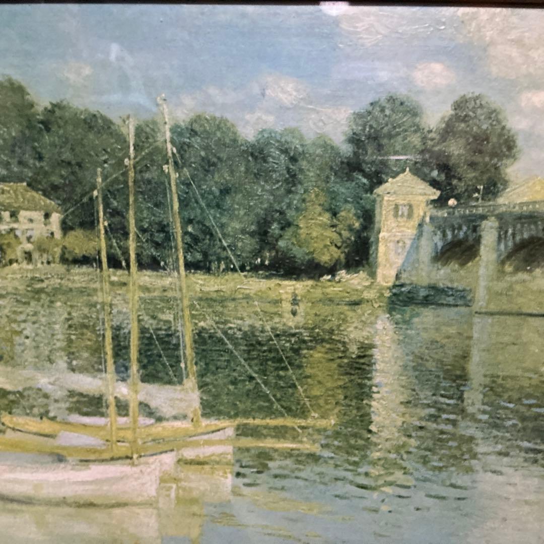 作者 Claude Monet （クラウド モネ） 油彩画 ボート 1874年 - メルカリ