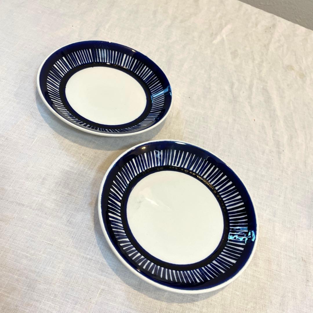 ARABIA アラビア 14.4cm ヴィンテージプレート2枚セット