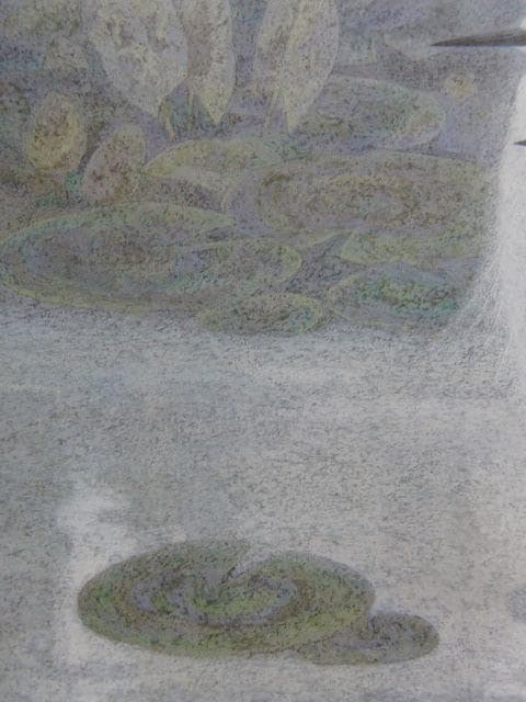 羽毛田陽吉、【白鷺】、希少な大判額装用画集より、美品、日本人画家