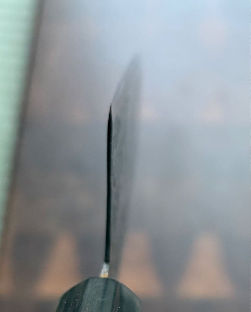 備中打刃物 武田刃物 AS 新見 松水 牛刀 180mm 包丁 青紙スーパー