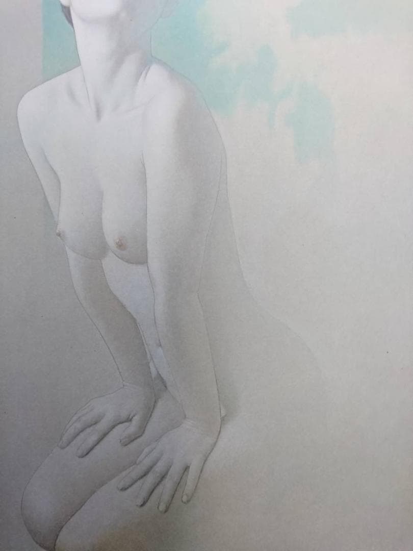 高塚省吾、残照、たかつか せいご、美人画、裸婦、入手困難・レアな年代物の画集より