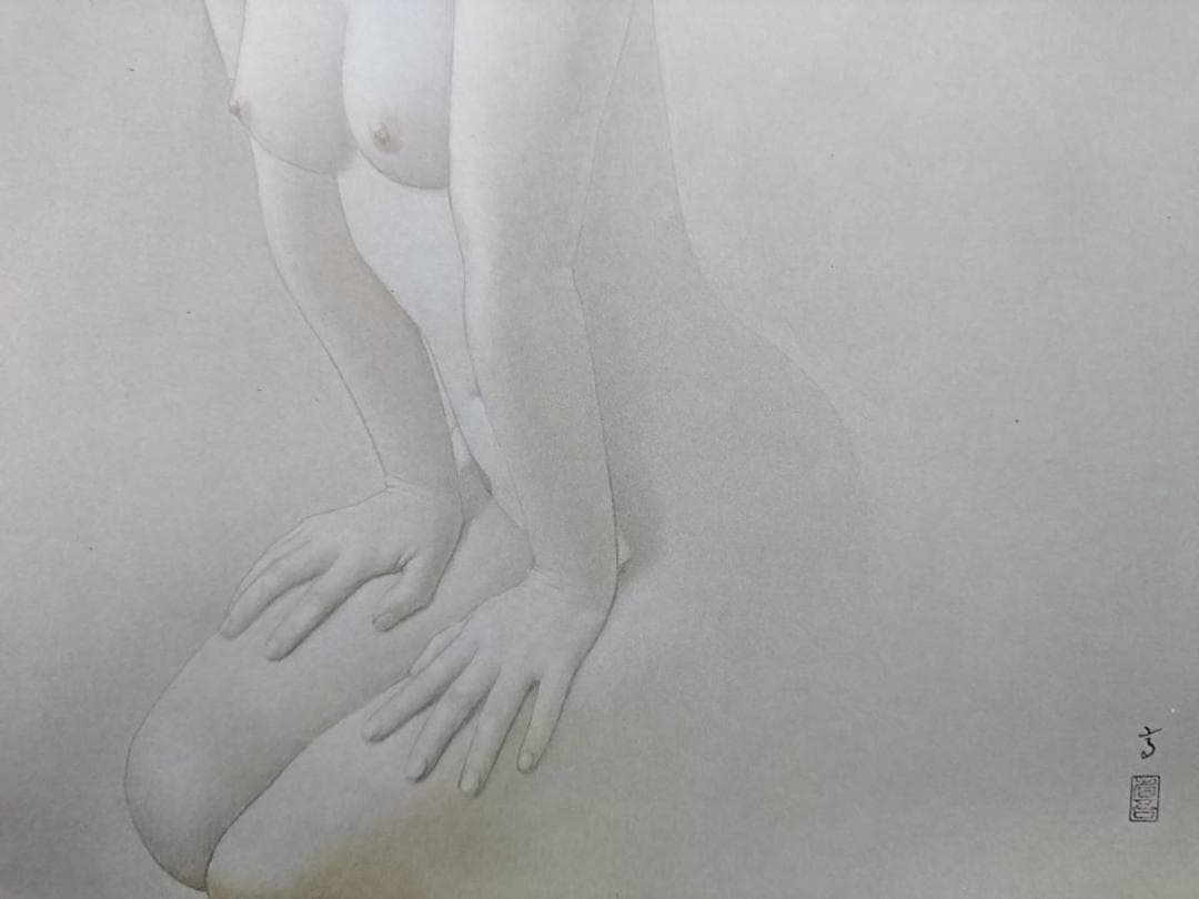 高塚省吾、残照、たかつか せいご、美人画、裸婦、入手困難・レアな年代物の画集より