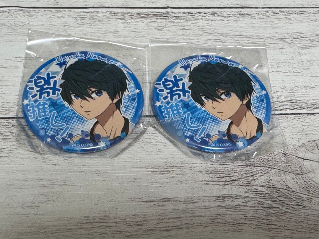 ハイ☆スピード！】缶バッチ 七瀬遙 - メルカリ