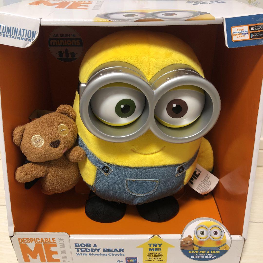 大人気ミニオンズ ボブ with テディベア 怪盗 - メルカリ