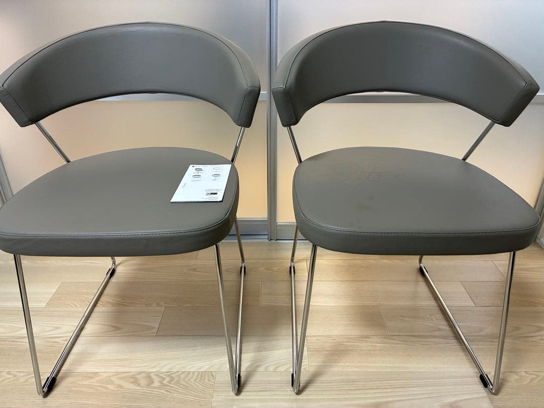 カリガリス　ニューヨーク　ダイニングチェア① calligaris（カリガリス） ダイニングチェア ニューヨーク NEW YORK