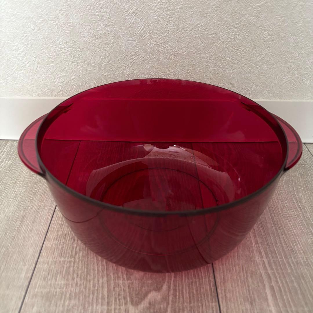 タッパーウェア タッパーウェーブ2000 丸型 大サイズ コーン付き