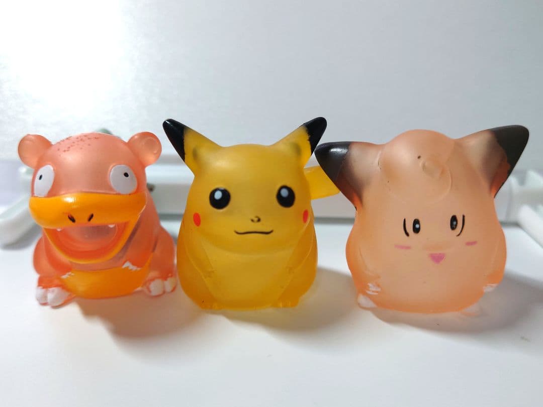 激レア✨】任天堂1996年製 初期ポケモン クリアタイプ指人形10体セット