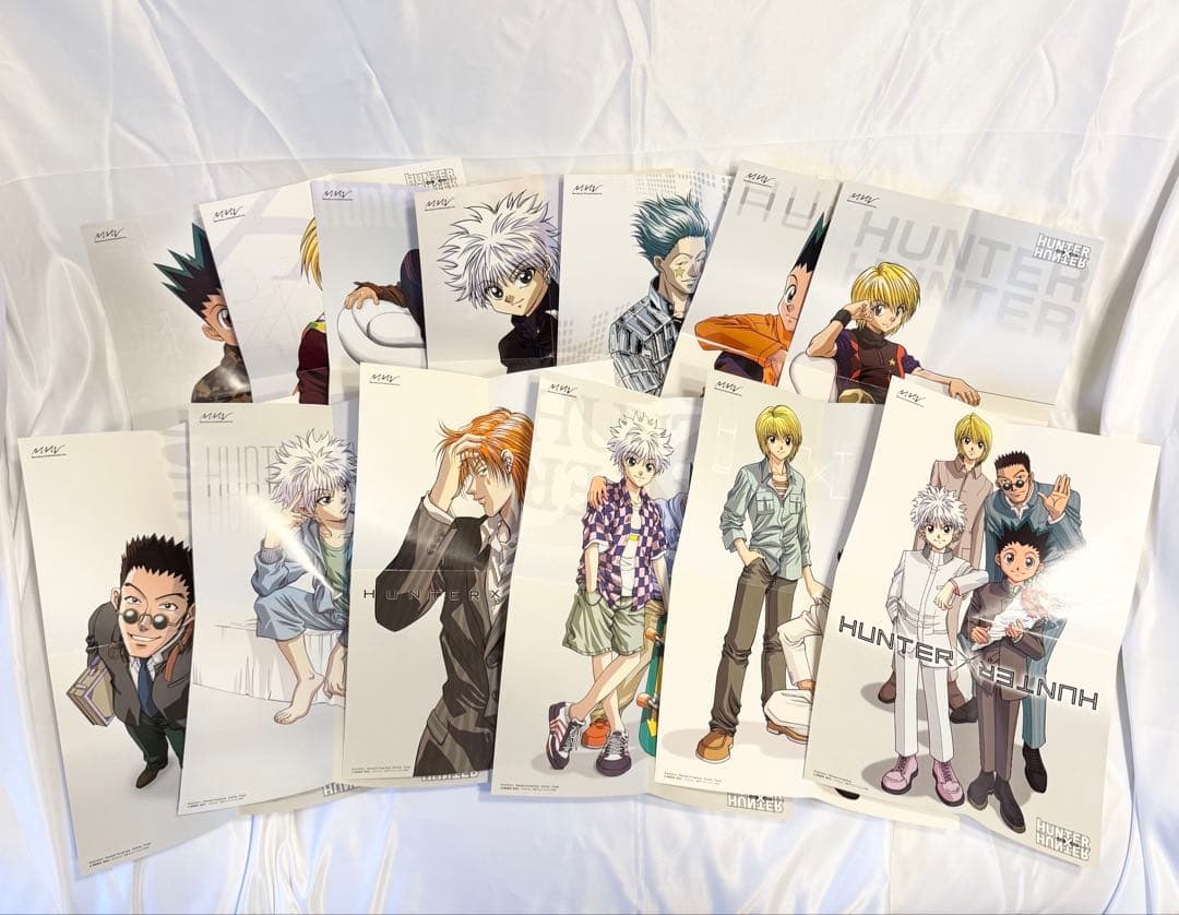 HUNTER × HUNTER 旧アニメDVD特典 ポスター コンプリートセット HUNTER×HUNTER DVD 1 特典 ポスター ゴン 旧アニメ ハンターハンター