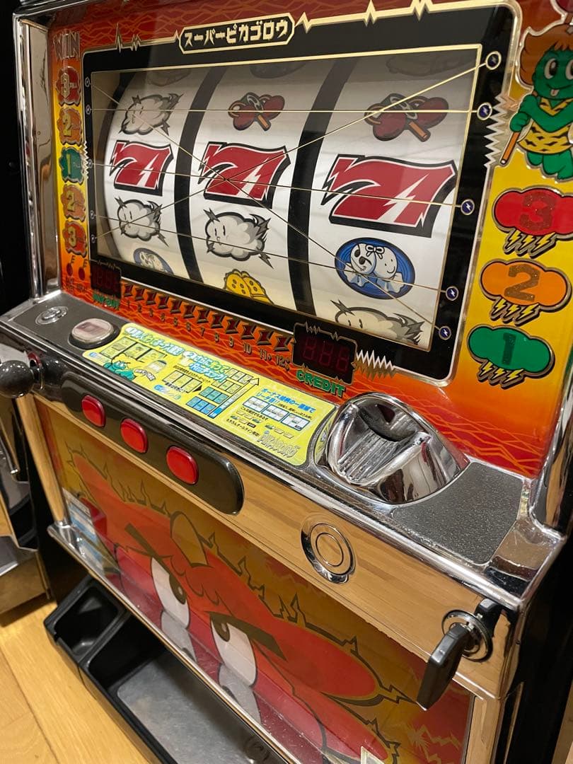 パチスロ 実機 4号機 スーパーピカ吾郎