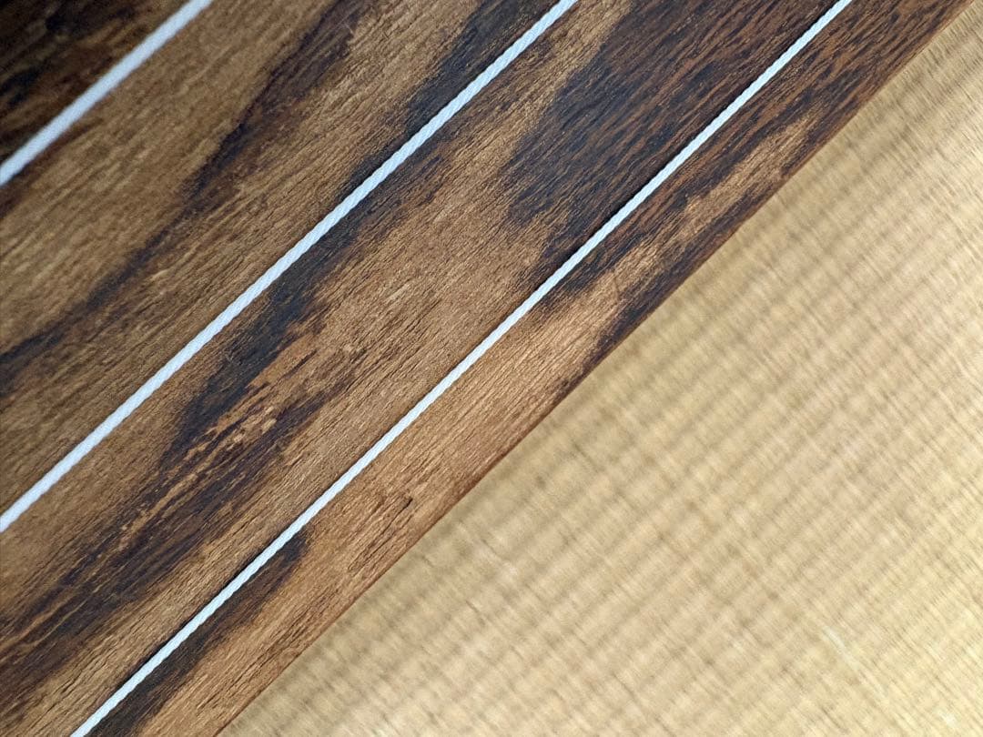 高級品】福山琴 くり甲 綾杉彫 口前装飾（銘有） 蒔絵付 琴柱 白象