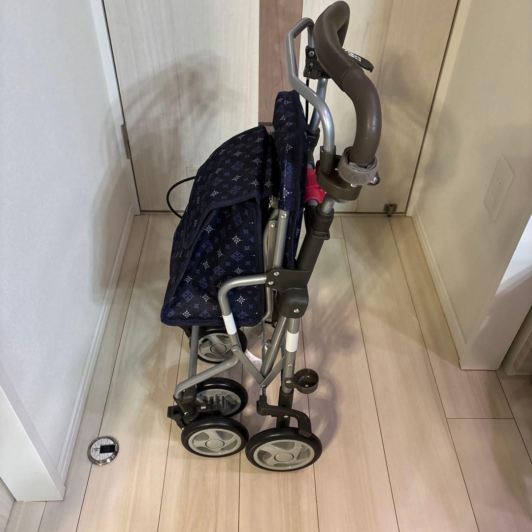 シルバーカー 座面有り、折りたたみ式 島製作所 モート - メルカリ