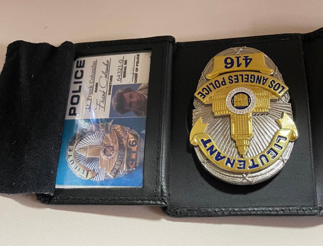 76 刑事コロンボ ロスアンジェルス市警 ルテナント フランクコロンボ I