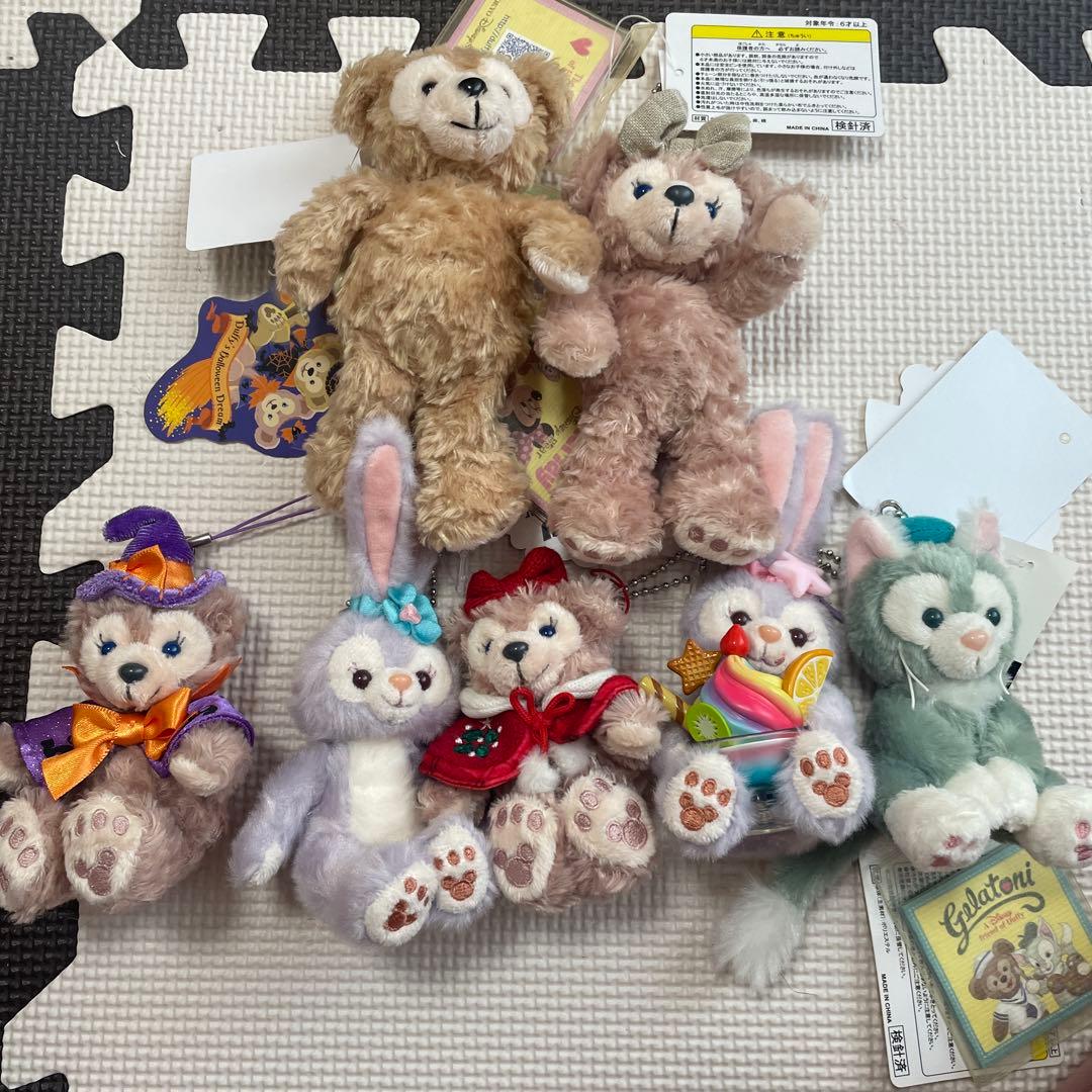 ダッフィー、シェリーメイ、ステラルー7点セット 楽天市場】ダッフィー&シェリーメイ＆ジェラトーニ＆ステラルー