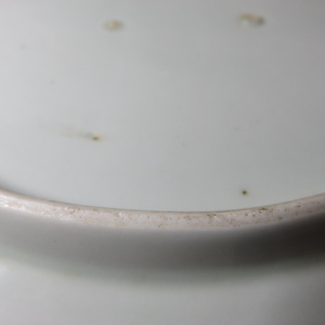 古伊万里 大皿 欠け 変形皿 山水 菊 牡丹 波文 染付 - メルカリ