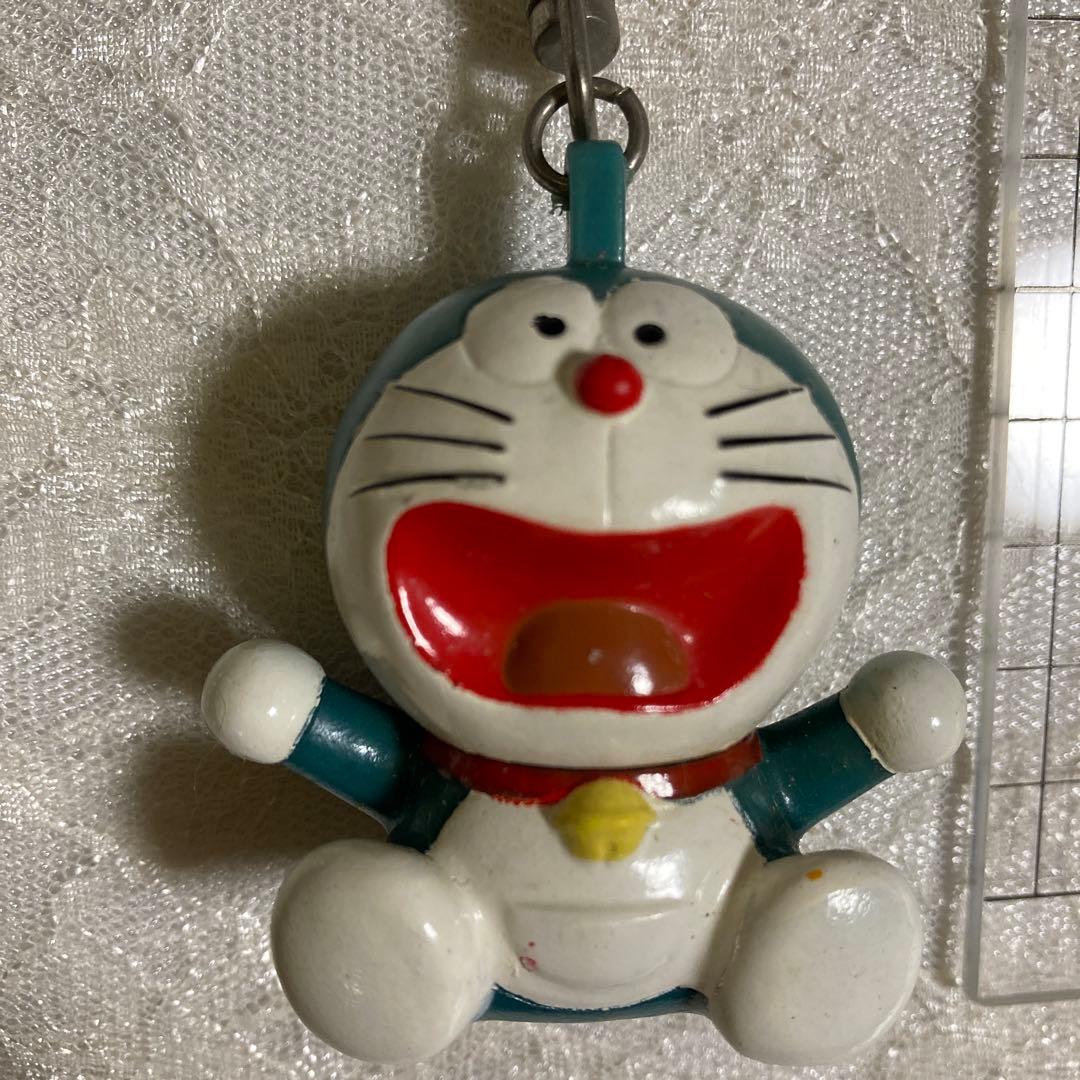 希少○昭和○当時物○レア○ドラえもん○びっくり顔○レトロ○ソフビ