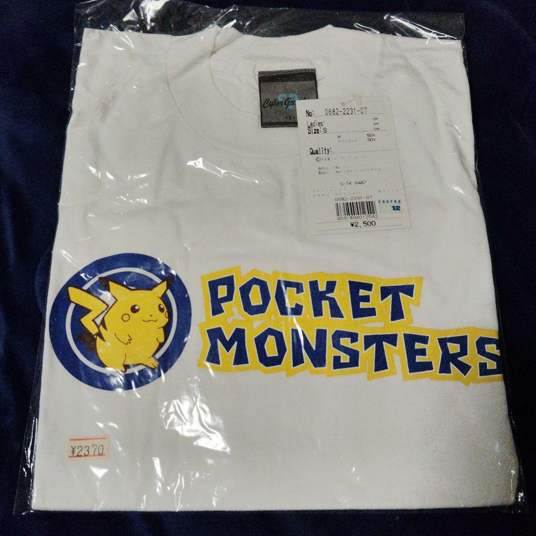 デットストックポケットモンスター 初期ピカチュウ Tシャツ S Pokémon